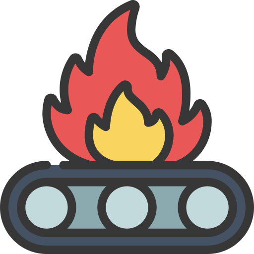 Fire Juicy Fish Soft-fill icon