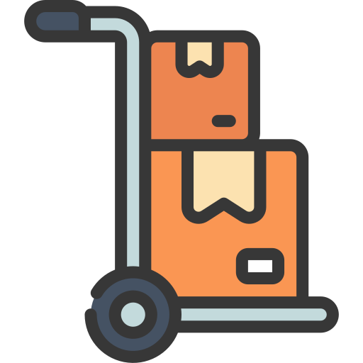 Trolley cart Juicy Fish Soft-fill icon