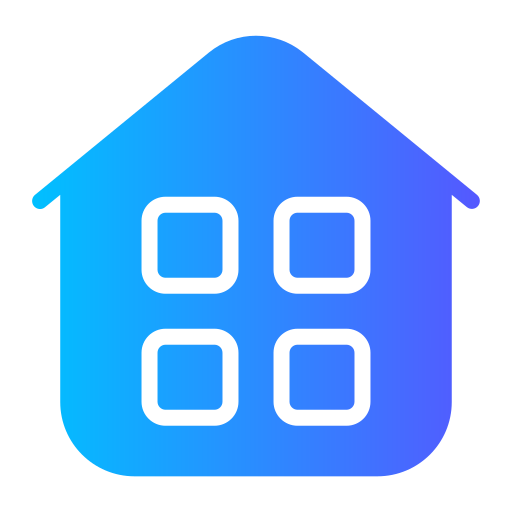 home button Generic Flat Gradient icon