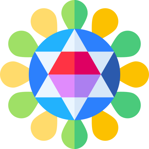 mandalas Basic Rounded Flat icon