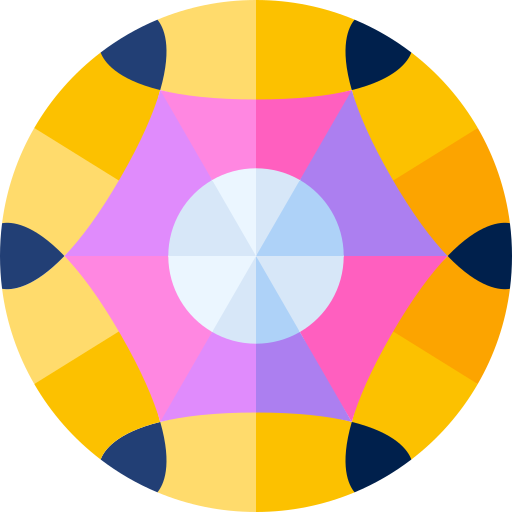 Mandala Basic Rounded Flat icon