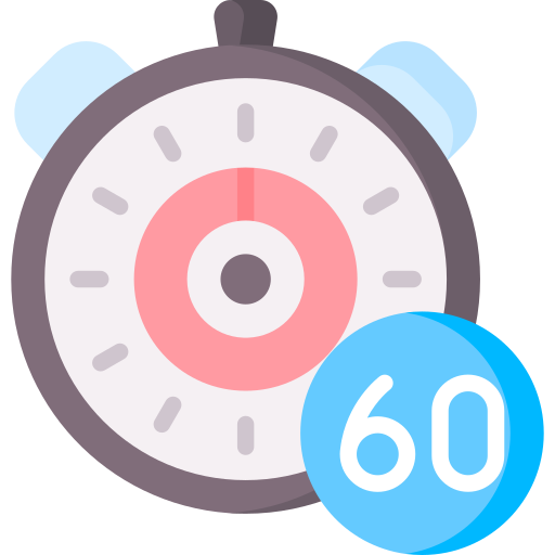 60 minutos Special Flat icono