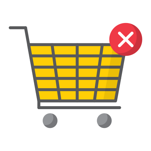 Delete cart Generic Flat icon