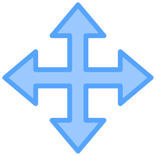 動き Generic Blue icon
