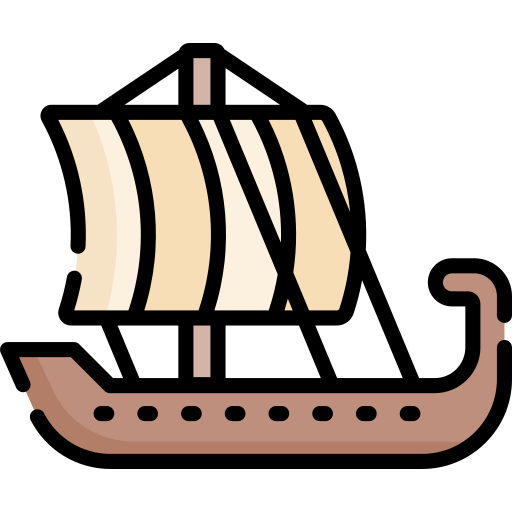 三段櫂船 Special Lineal color icon