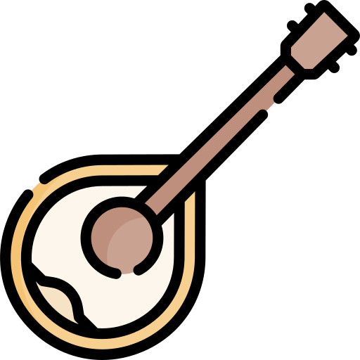Mandolin Special Lineal color icon
