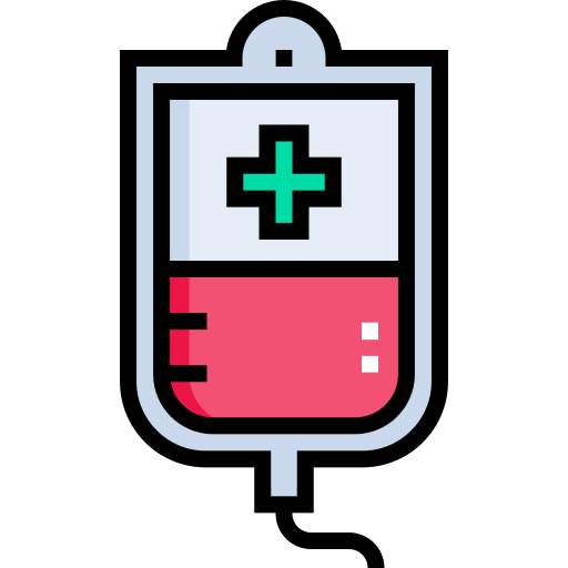 Transfusion Detailed Straight Lineal color icon