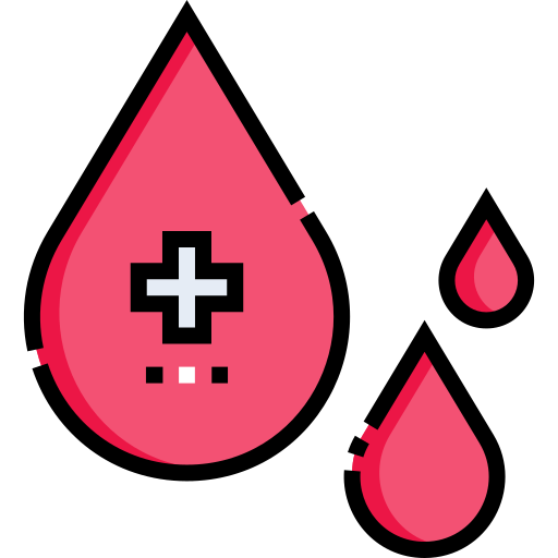 血 Detailed Straight Lineal color icon
