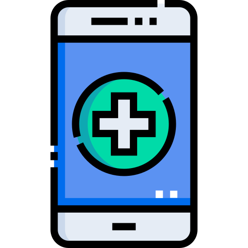 의료 앱 Detailed Straight Lineal color icon