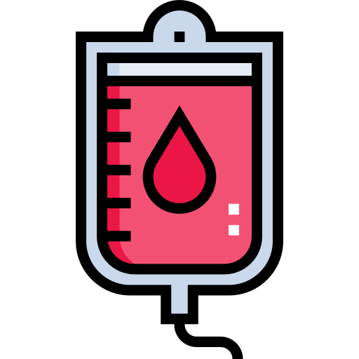 Blood bag Detailed Straight Lineal color icon
