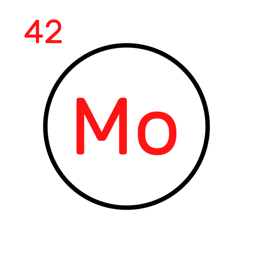 molybdène Generic Outline Color Icône