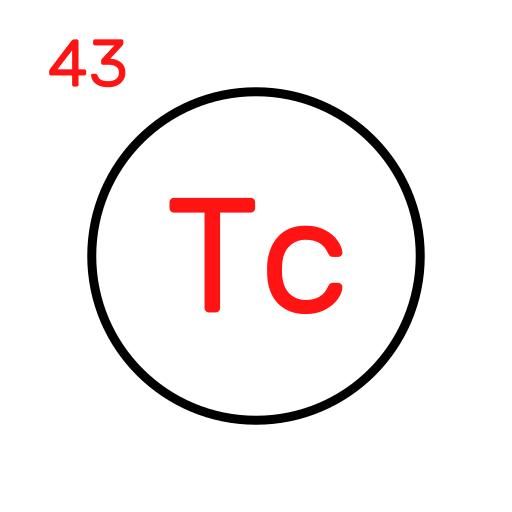테크네튬 Generic Outline Color icon