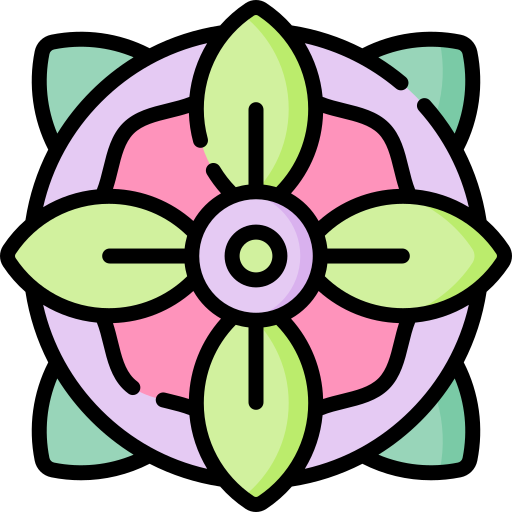 mandalas Special Lineal color icon
