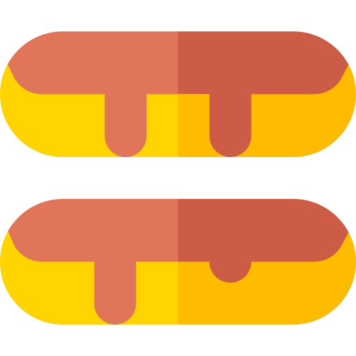 Эклер Basic Straight Flat иконка