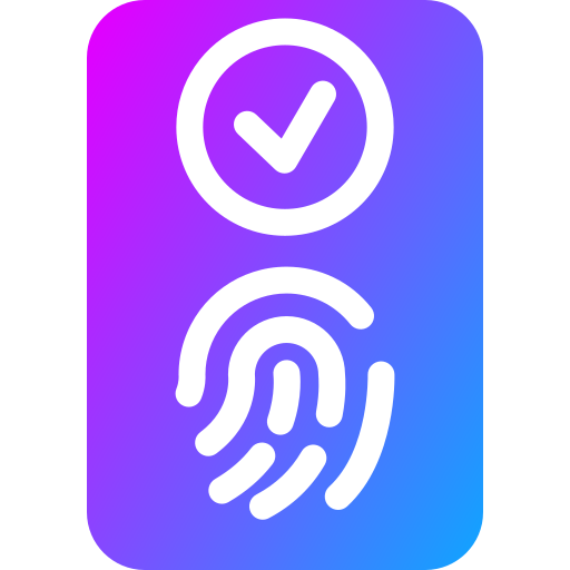 Finger scan Generic Flat Gradient icon