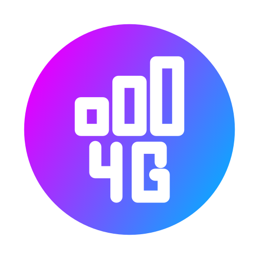 4g Generic Flat Gradient ikona