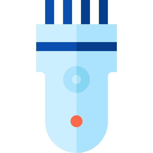 clíper Basic Straight Flat icono