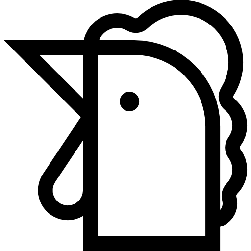 Петух Basic Straight Lineal иконка