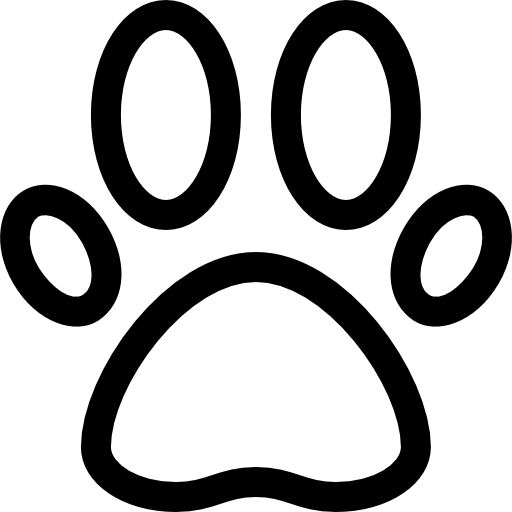 フットプリント Basic Straight Lineal icon