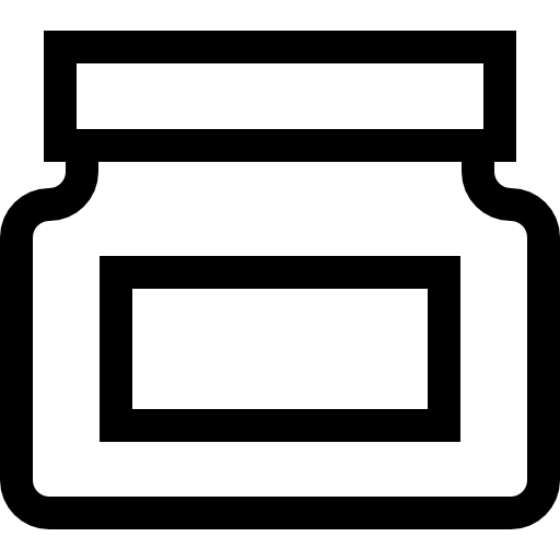 medicamento Basic Straight Lineal icono