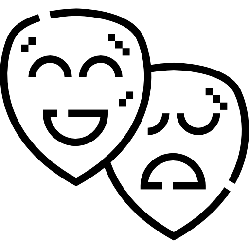 maschera Detailed Straight Lineal icona