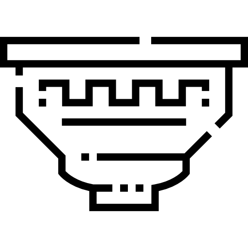 Ánfora Detailed Straight Lineal icono