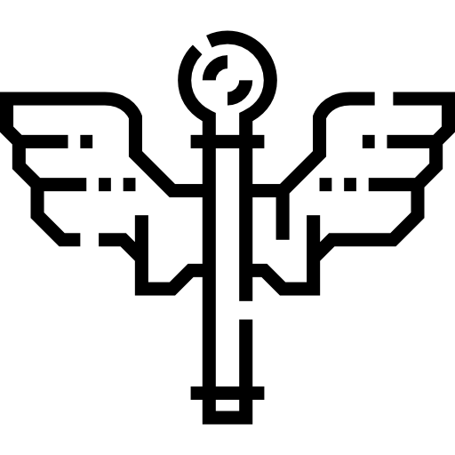 kaduceusz Detailed Straight Lineal ikona