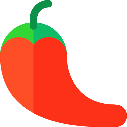 chili Basic Rounded Flat icoon