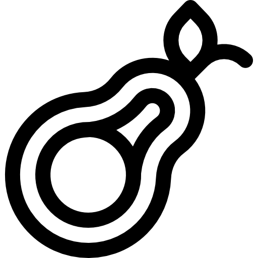awokado Basic Rounded Lineal ikona
