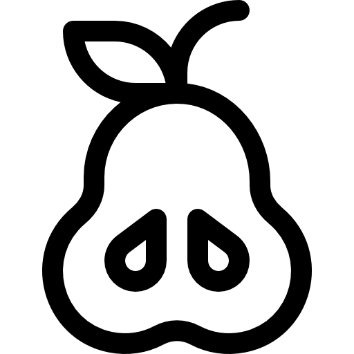 pera Basic Rounded Lineal icono
