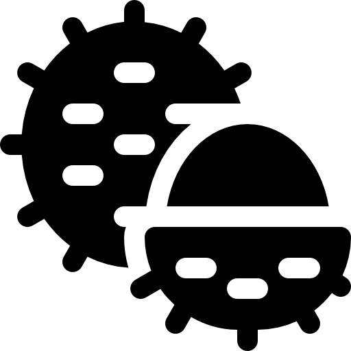 ランブータン Basic Rounded Filled icon