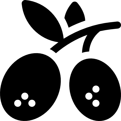 aceituna Basic Rounded Filled icono