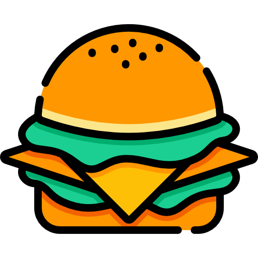 cheeseburger Special Lineal color ikona