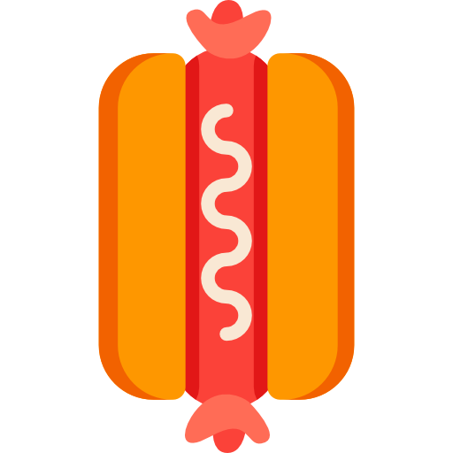 Hot dog Special Flat icon