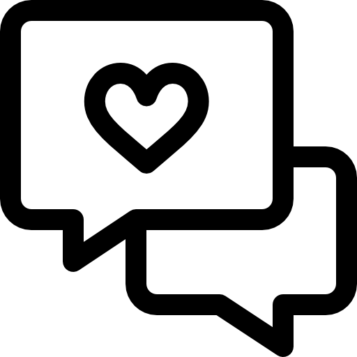 bavarder Basic Rounded Lineal Icône