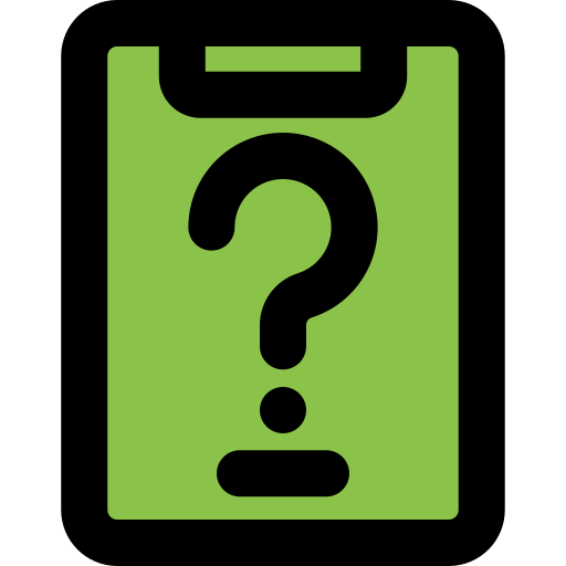 Question Generic Outline Color icon