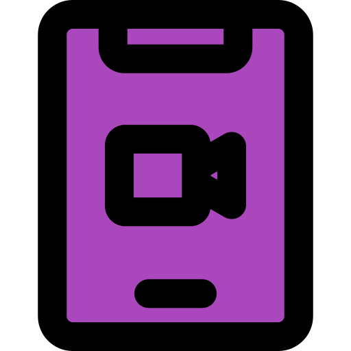 Video call Generic Outline Color icon