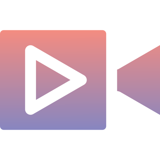 camara de video Generic Flat Gradient icono