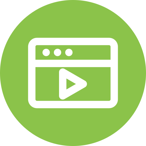 Video player Generic Circular icon