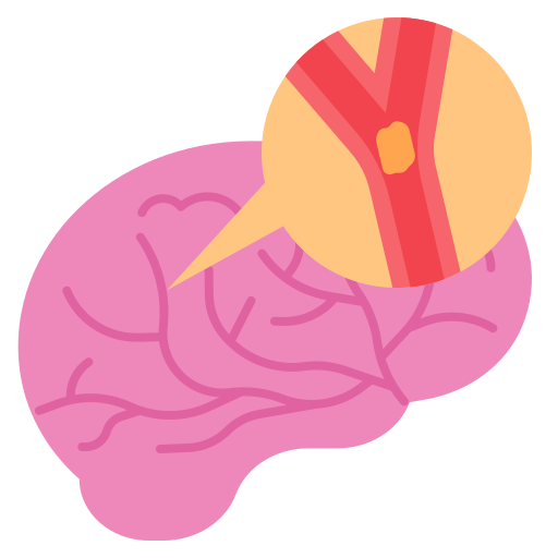 Cerebrovascular Generic Flat icon