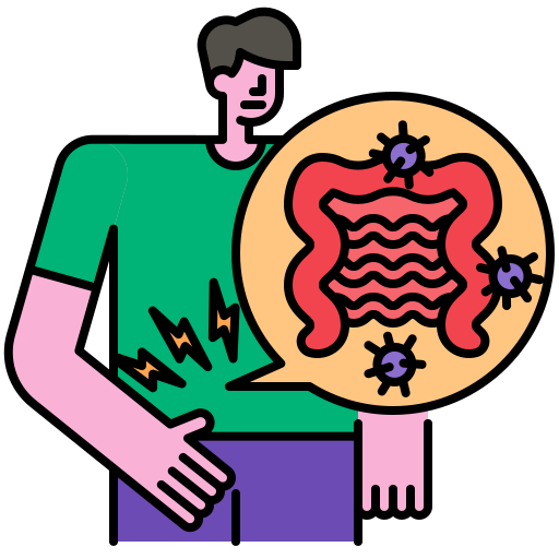 腸 Generic Outline Color icon
