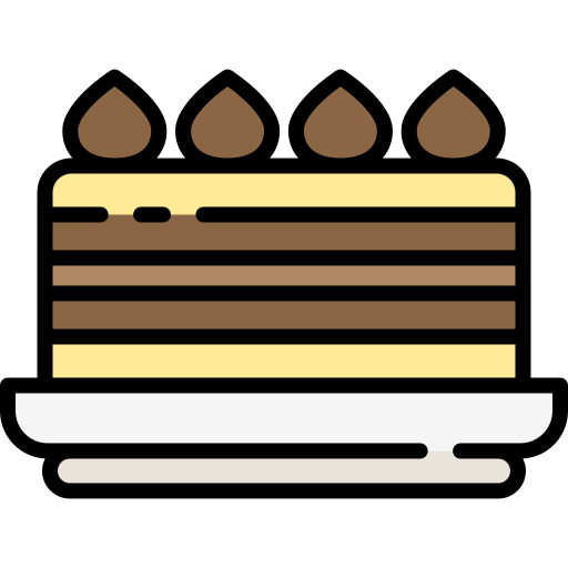 gâteau Good Ware Lineal Color Icône