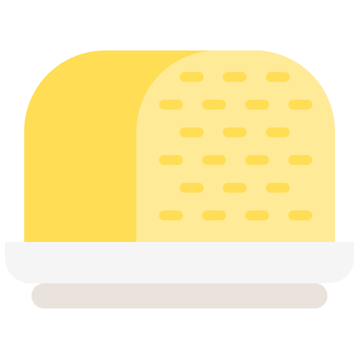 Mozzarella Good Ware Flat icon