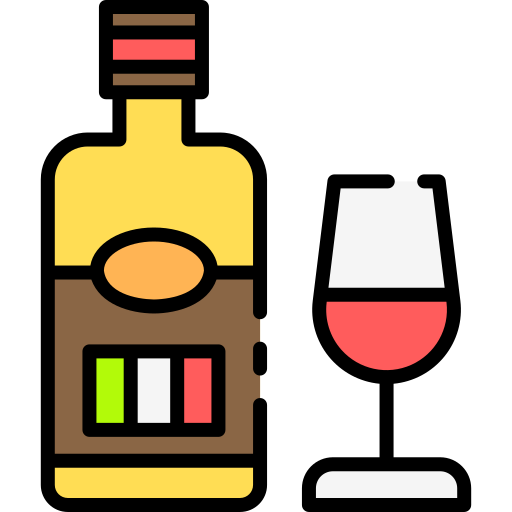 ワイン Good Ware Lineal Color icon
