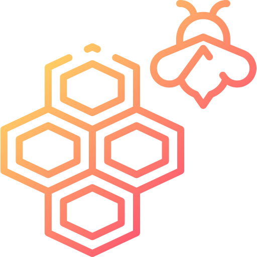 Honeycomb Good Ware Gradient icon