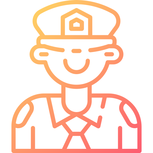 politie Good Ware Gradient icoon