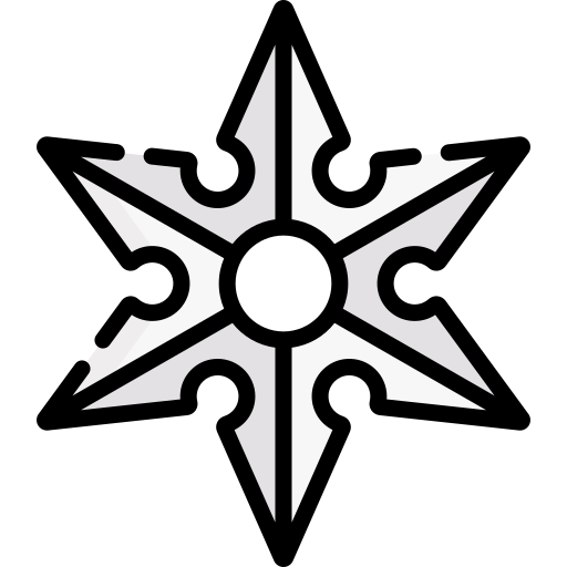 shuriken Special Lineal color icono
