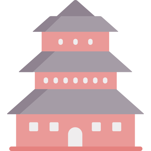 Pagoda Special Flat icon