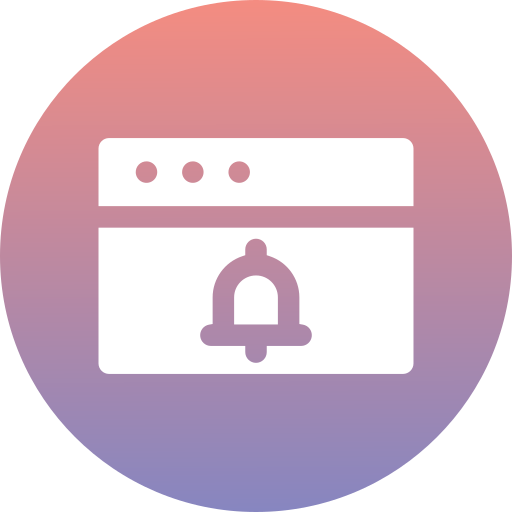 Notification Generic Flat Gradient icon
