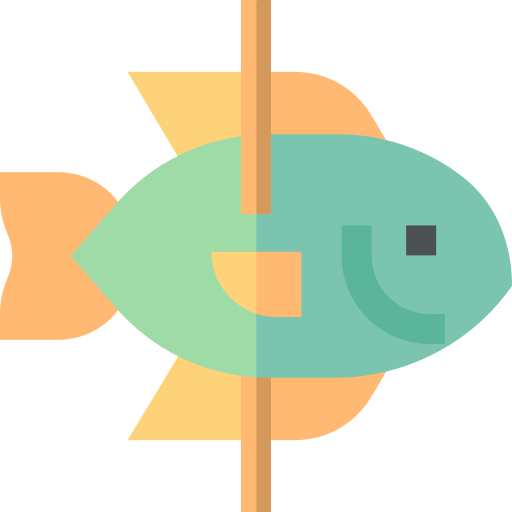 釣り Basic Straight Flat icon